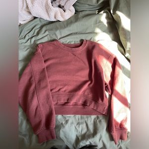 Cropped Zara crewneck